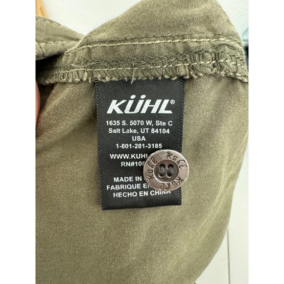 Women's Tan Cargo Capris - Picture 10 of 12